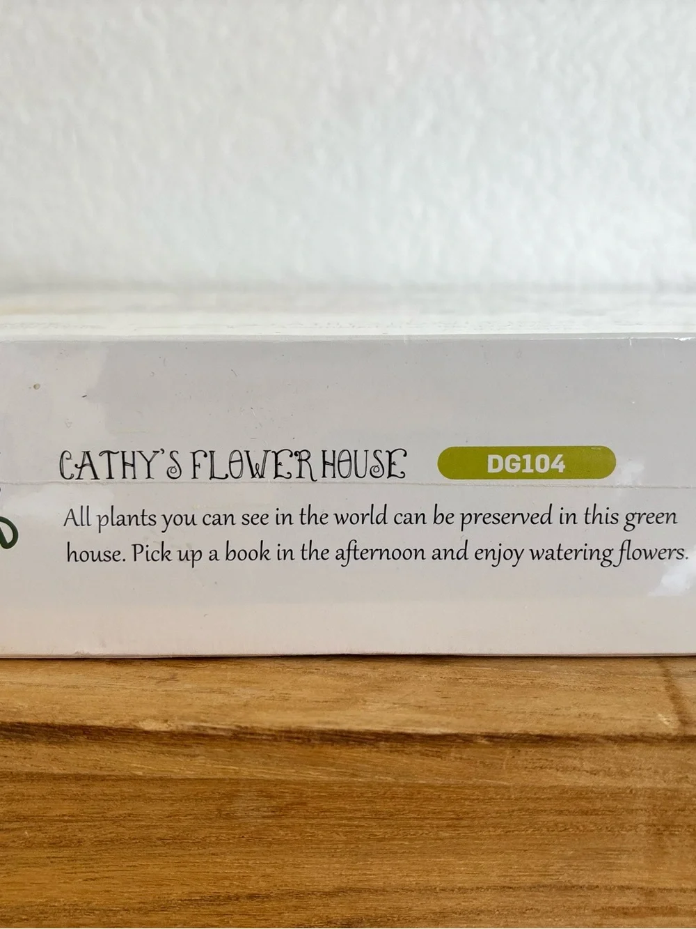 Hands Craft Cathy's Flower House DIY Miniature House Kit DG104 3D Wooden SEALED
